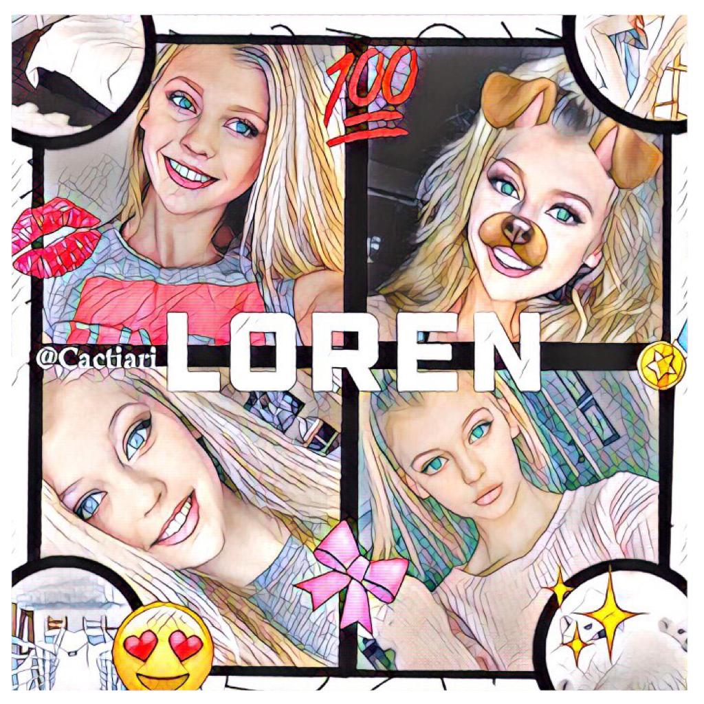 #Loren 😍😍💜💜