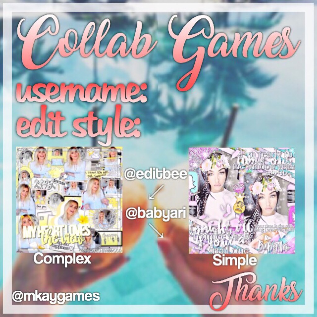{tap}
I will put you with someone who wants the same style as you 👍🏻 
If you want to do pconlys please specify you'd rather do that 🌙 
lets go ! good luck !!!!
- @mkayedits (ems) ❣️ 