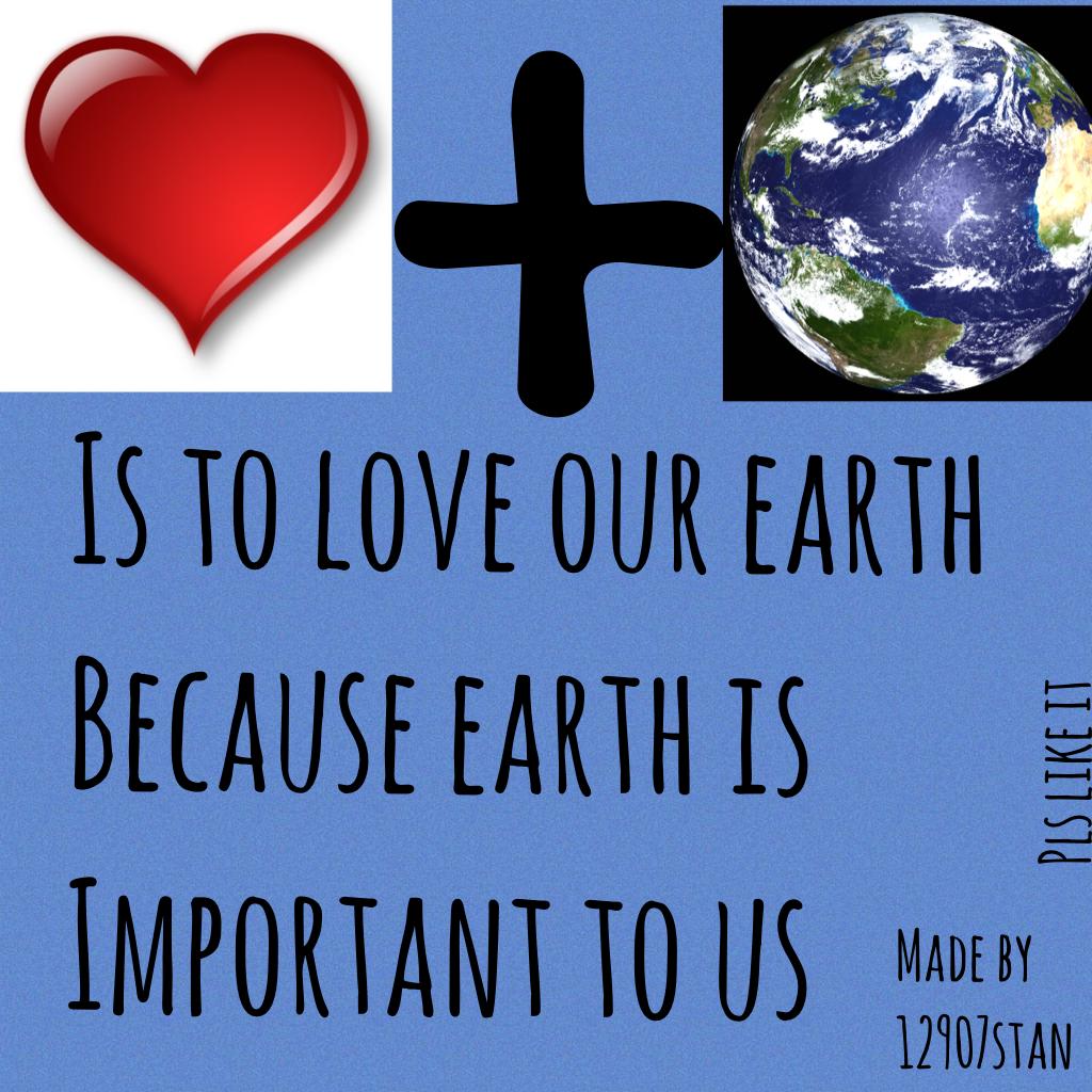 Love our earth