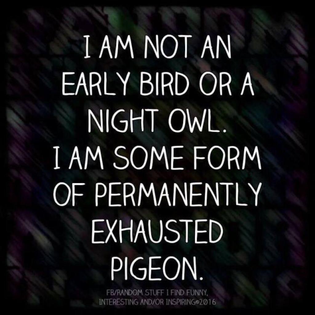 It's true I'm always sleepy/exhausted