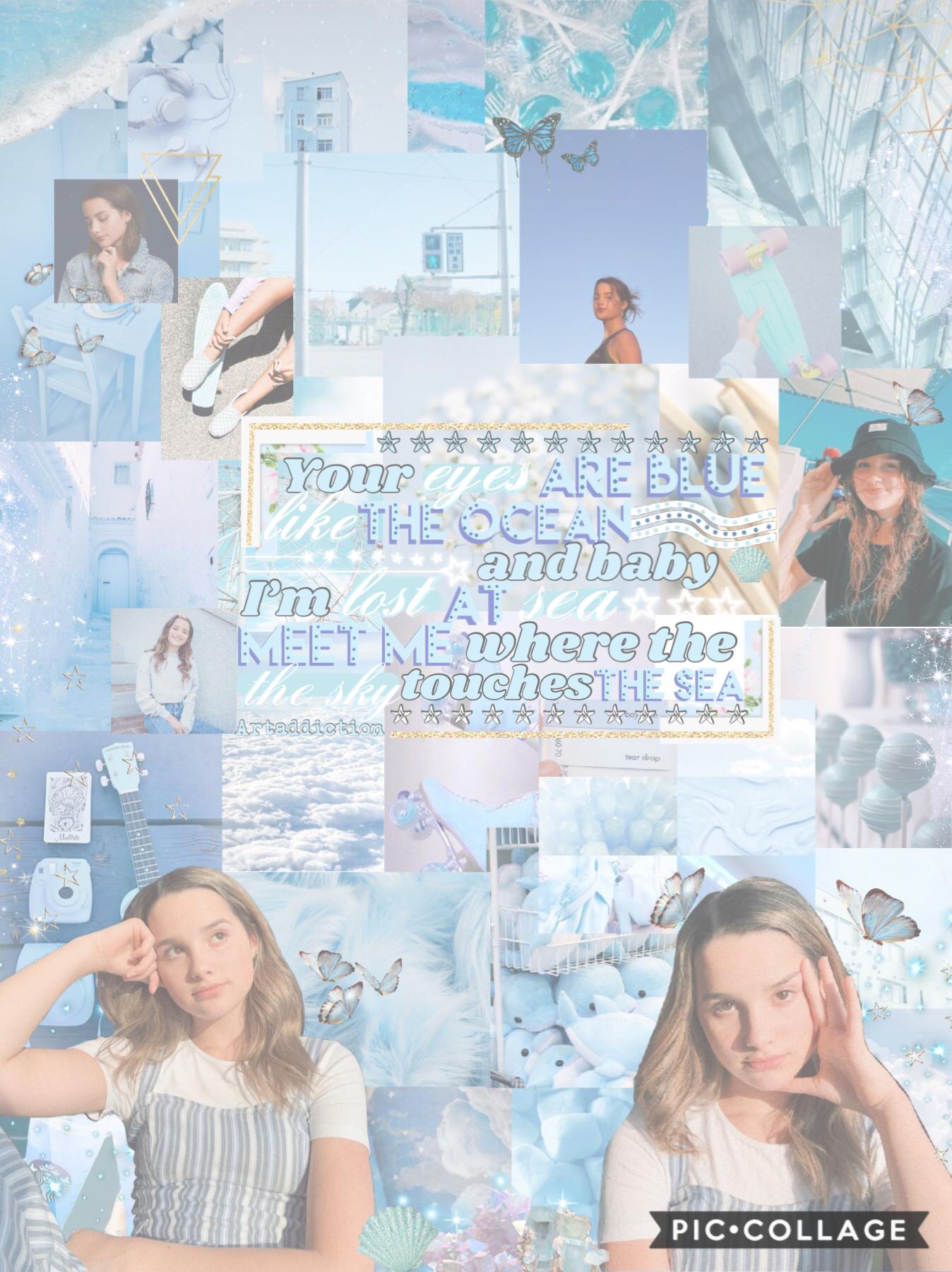 Here’s my entry to Mary11am’s collage contest,Make sure to check out her awesome collages 🦋💙💙