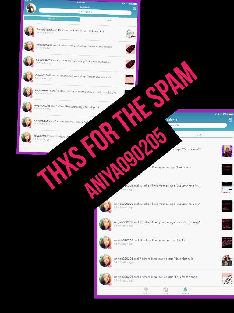 Thxs for the spam