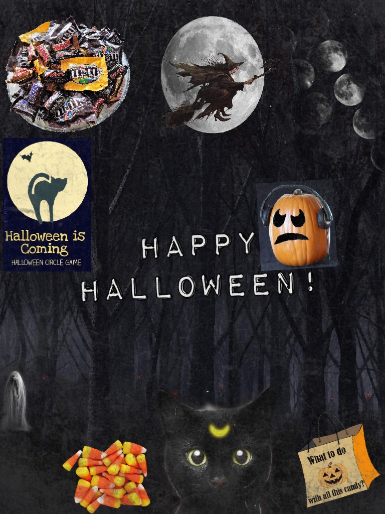 Happy Halloween!
TheCrazyUnicornLady is doing a Halloween collage contest! Go check it out!