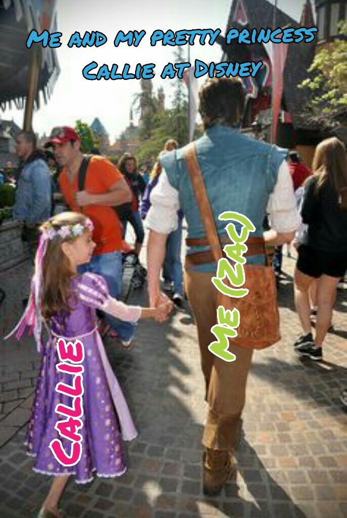 Me and my pretty princess
Callie at Disney