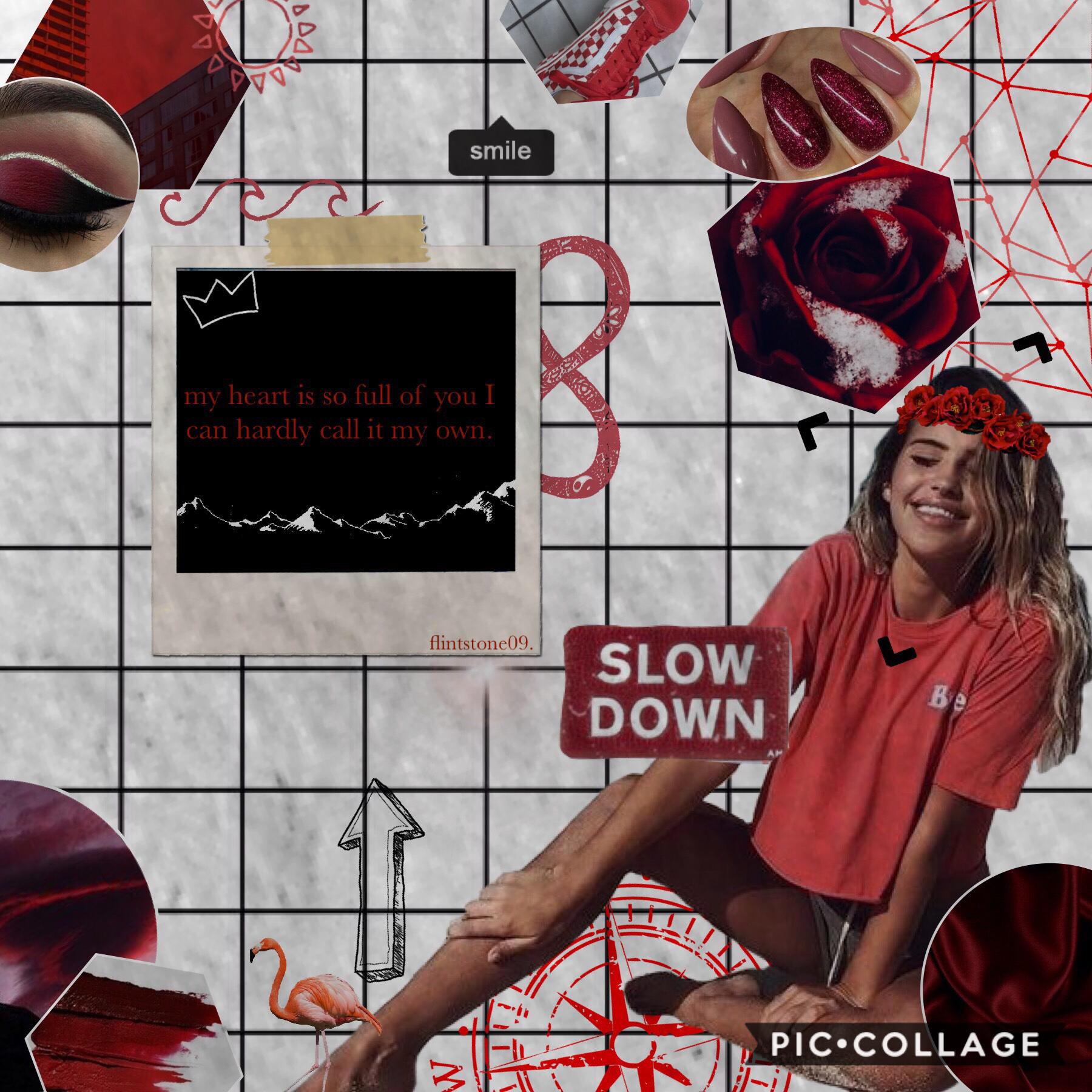 2nd post of theme. 🌹TAP🥀

What does you think?🙃I like the background grid thing.
RED

QOTD: Beach or touring?
AOTD: Ummmm probably beach?🌊⛱