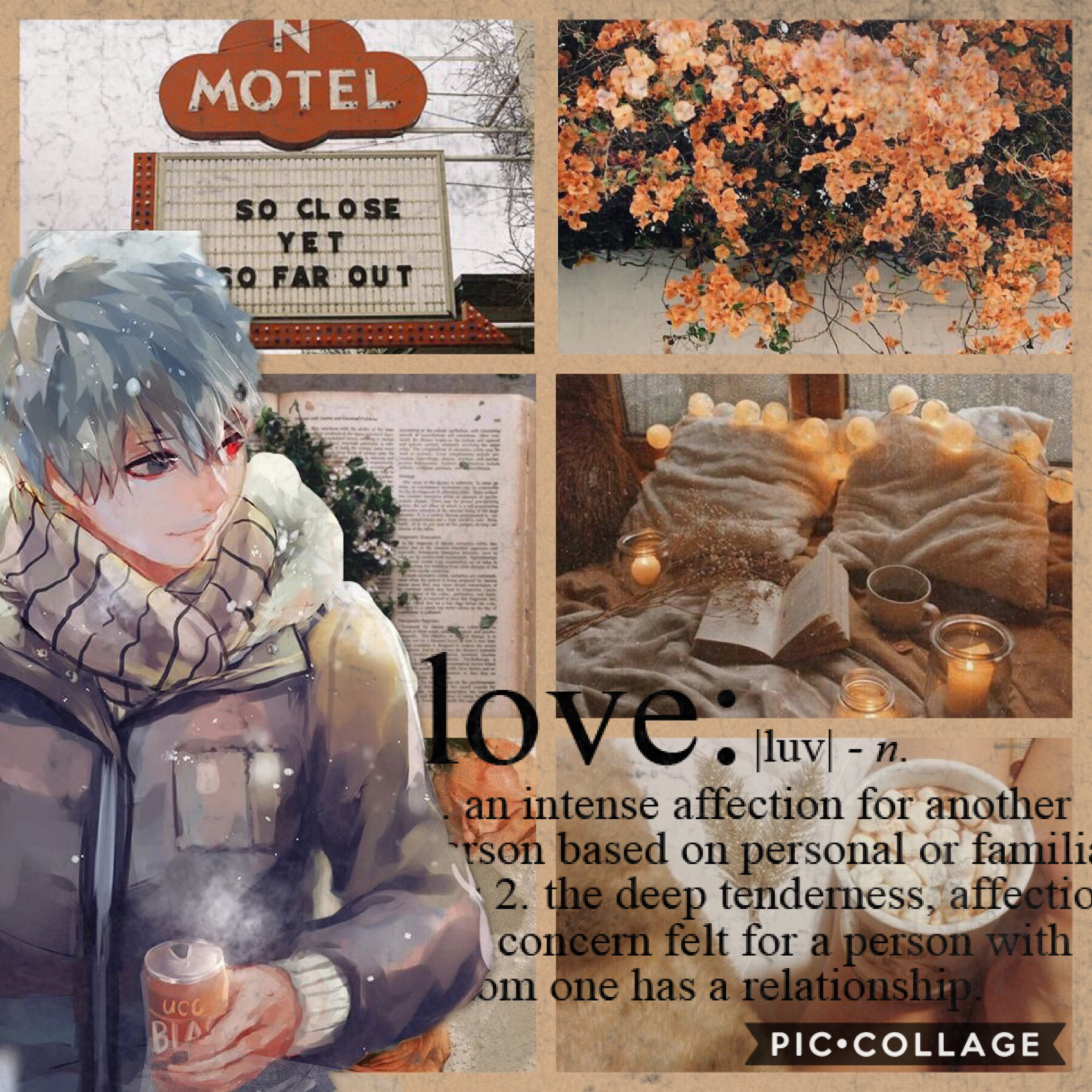 I was looking through all my old collages and i found this fall ken kaneki edit so even though it’s like midwinter enjoy 