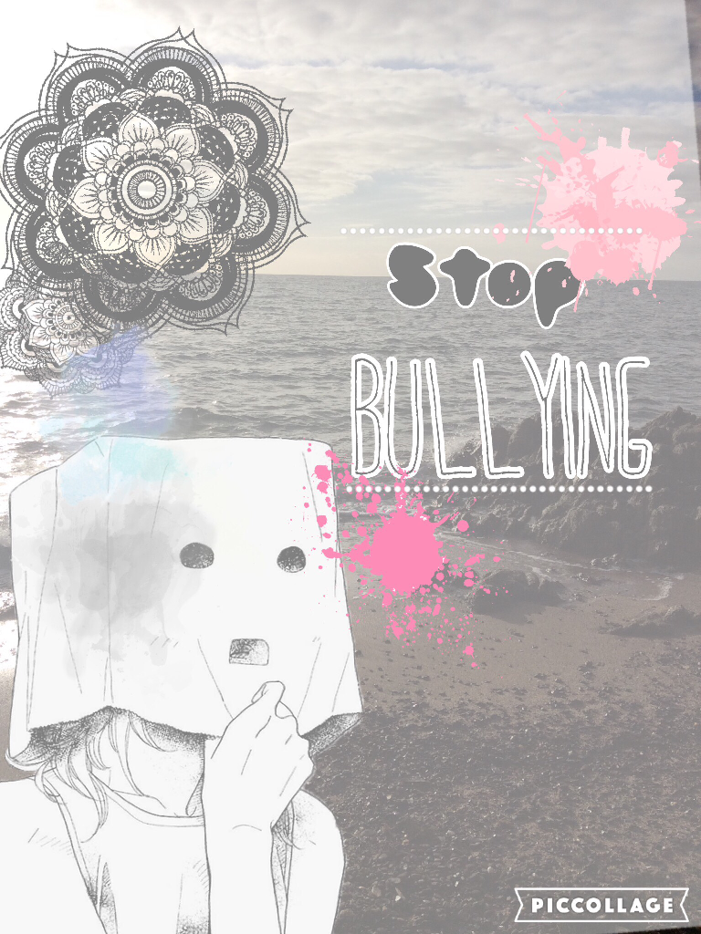 Please make a pledge to stop Bullying join me and recreate a Collage chosen on this topic