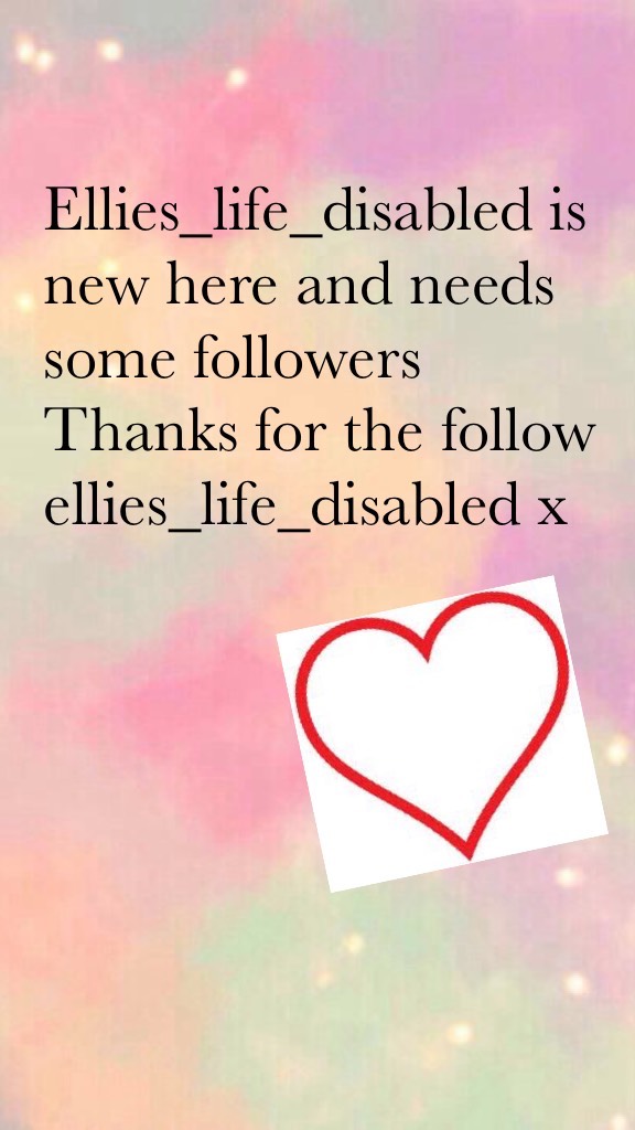Ellies_life_disabled follow her na tysm for the follow X