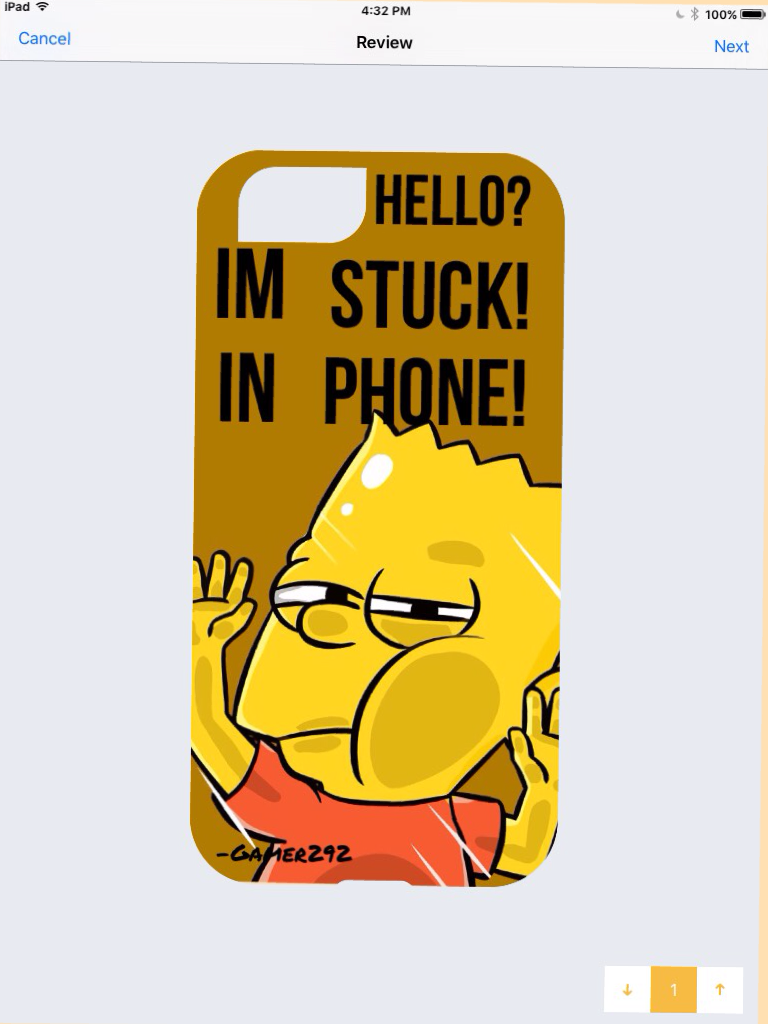 This is my creation of a Iphone6 case
                  -click👇here-