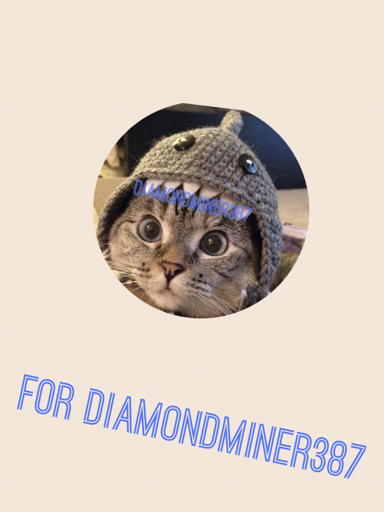 Don't forget to follow me and diamondminer387