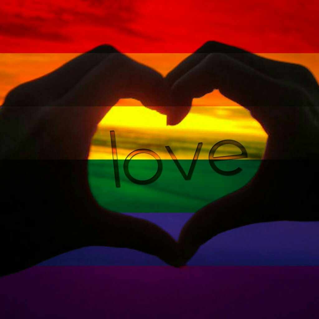 TAP DA HEART IF U SUPPORT GAY PRIDE🌈🌈🌈🌈🌈👭👬 #bi #transgender #lesbian #pansexual 