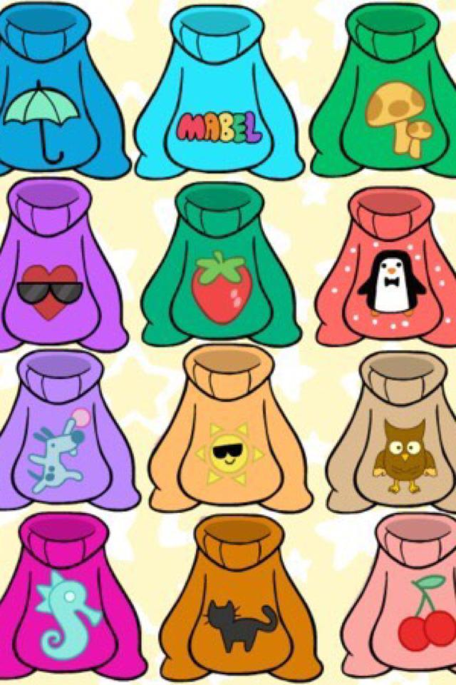 Mabel's closet. I wish I could have this many sweaters!!