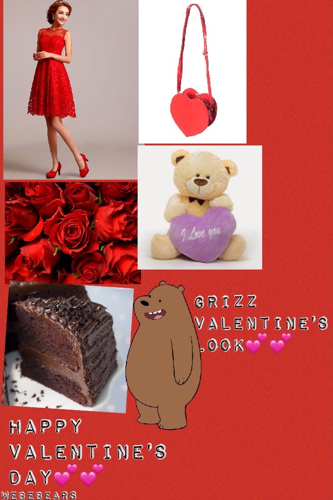 Happy Valentine's Day💕💕#Grizz #Lookbook 