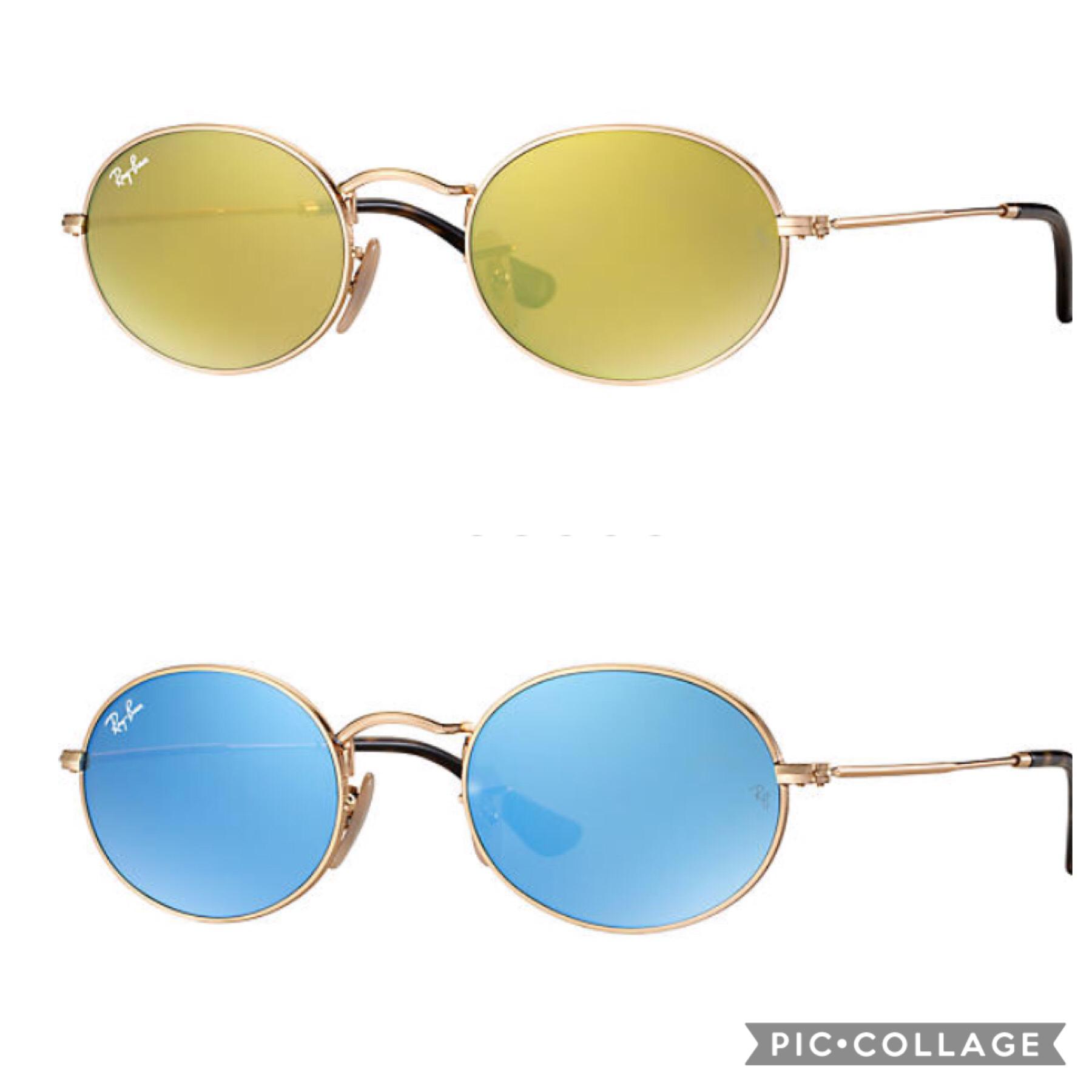 which ones should i get!! i like yellow more but i have blonde hair so idk if that would work..