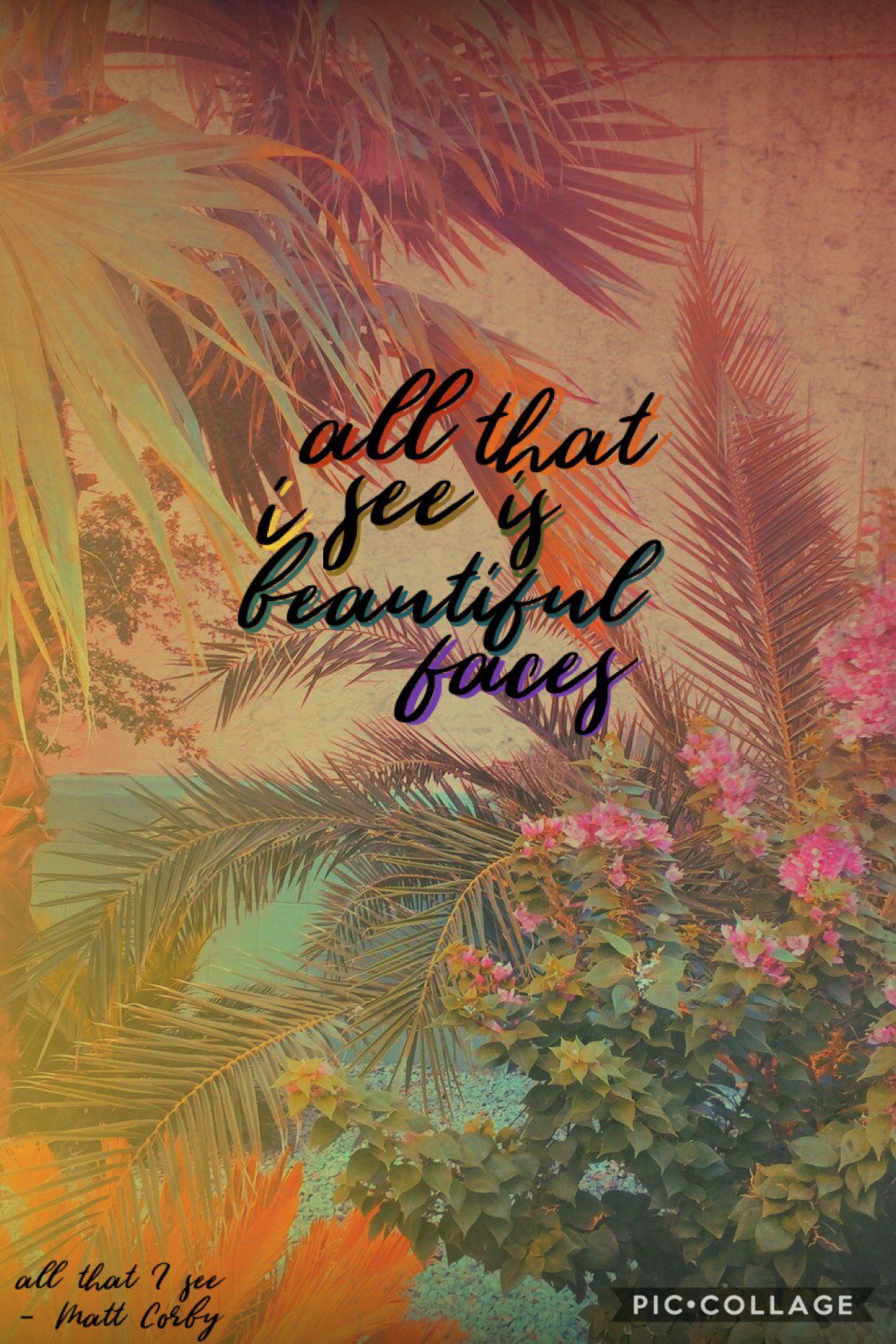 guys, how beautiful is this font!? I love it! ♥️ wasn’t going to post this, but decided to anyway. it’s inspired by Matt Corby, go check out his new album Rainbow Valley this Friday when it is released. 🌿