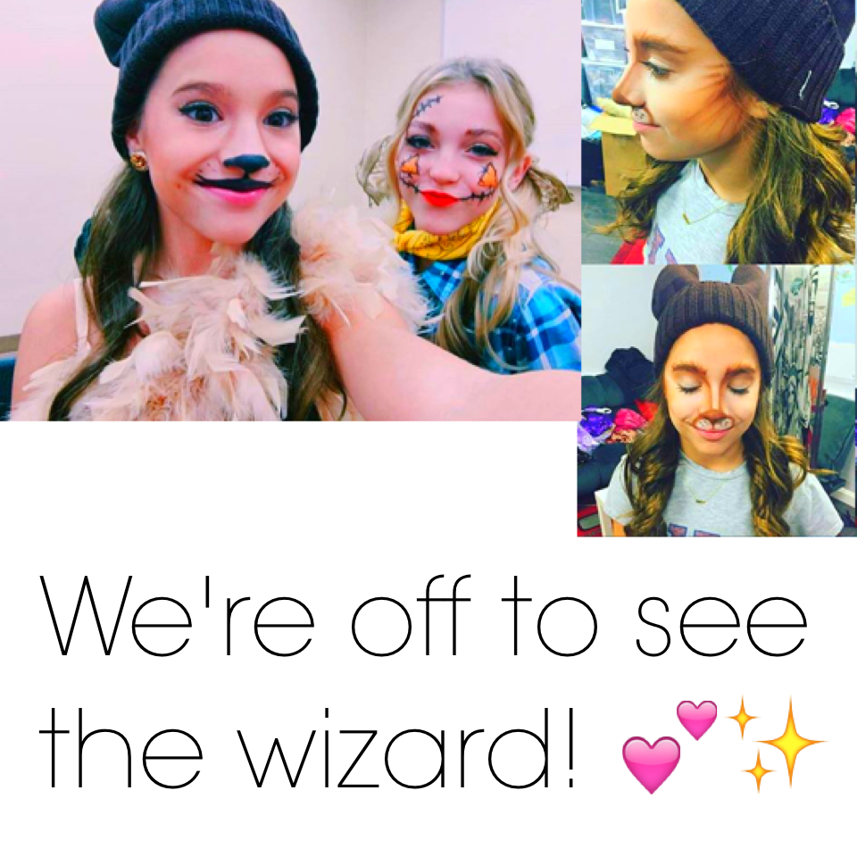 We're off to see the wizard! 💕✨