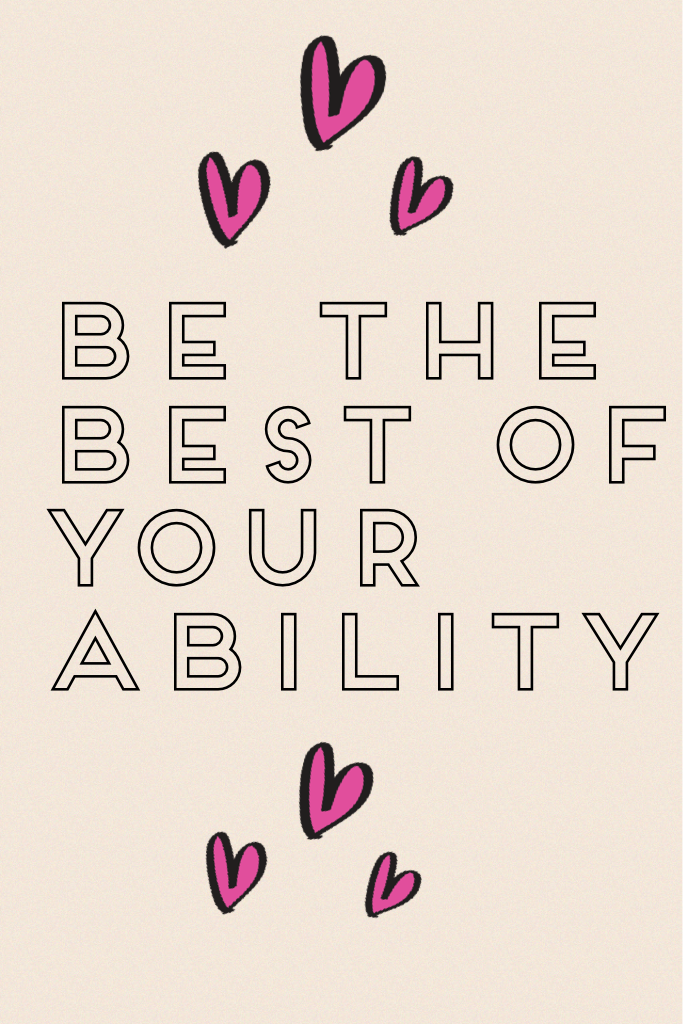 Be the best of your ABility