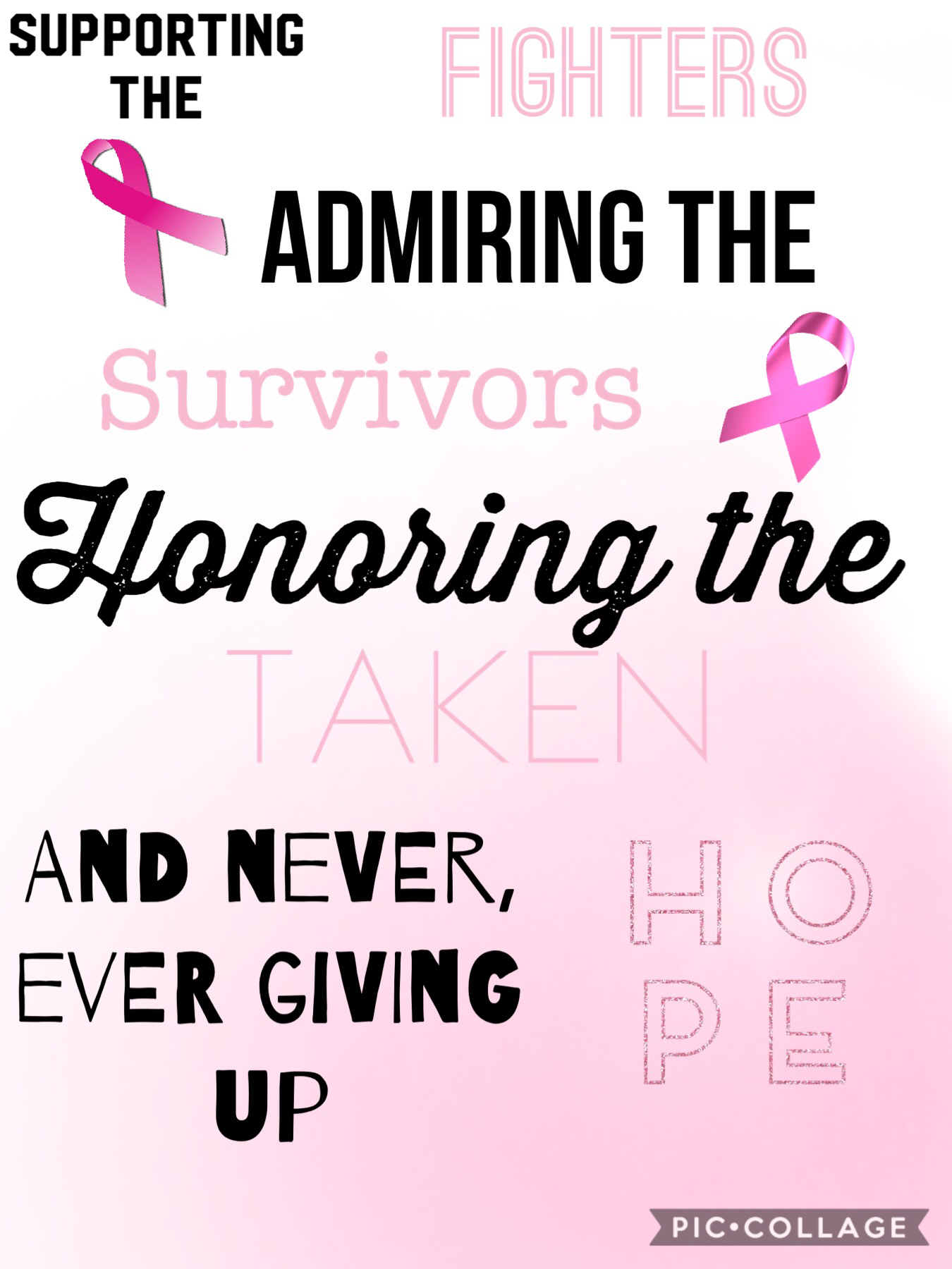 Hey guys! I made this for my aunt, who is almost done with chemo therapy, and desperately needs prayer. She is going through rough times with her breast cancer, and she has a husband and a 7 year old child. Please pray for her 💗