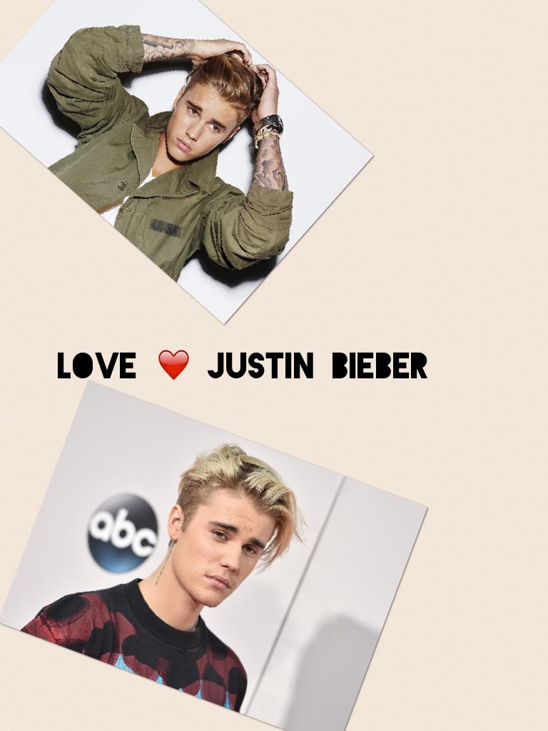 Love ❤️ Justin Bieber 