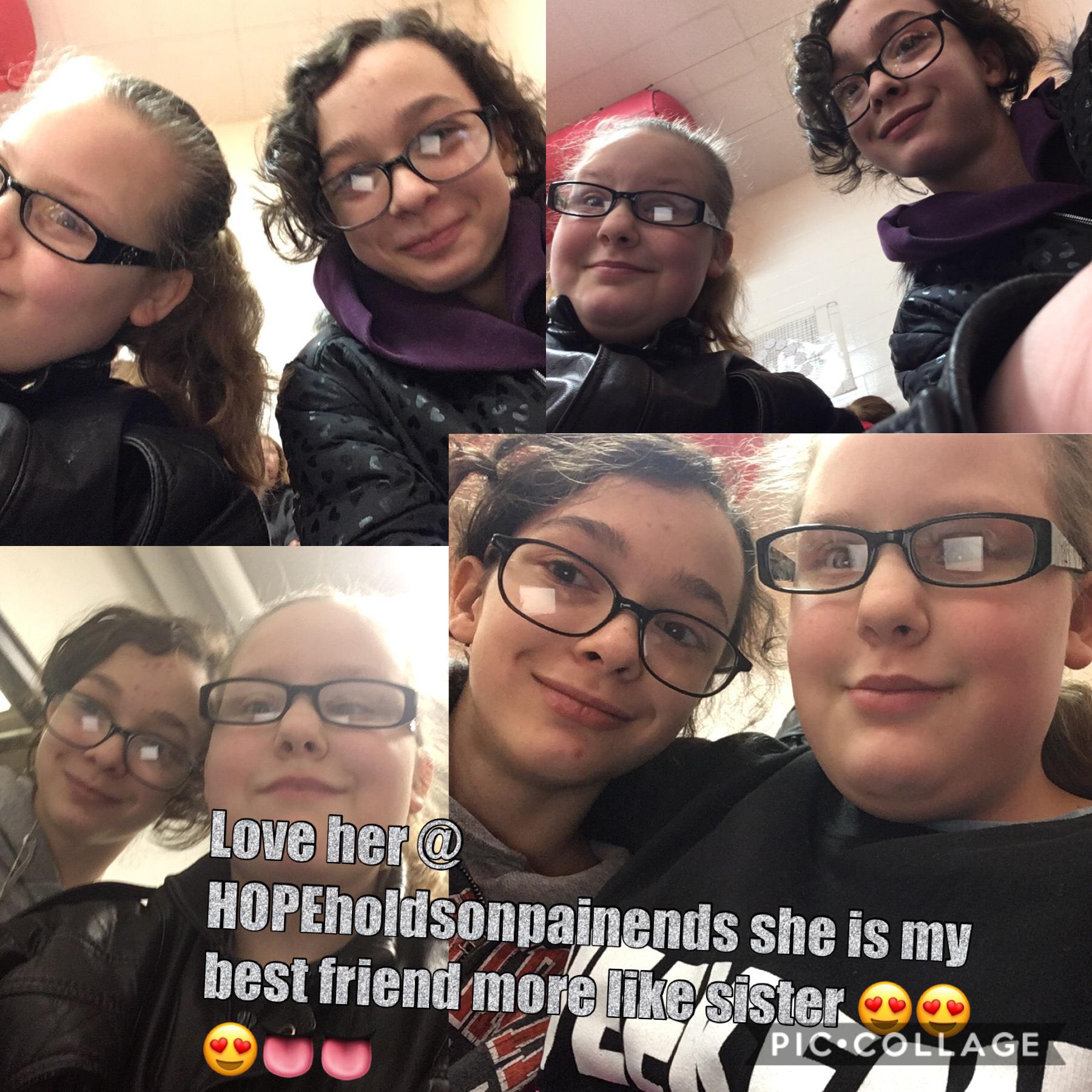 She is my best friend but I love her like a sister ❤️ arianna 