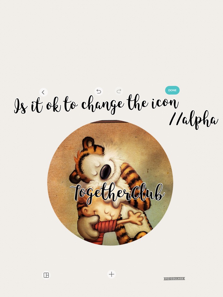 Is it ok to change the icon?! //alpha