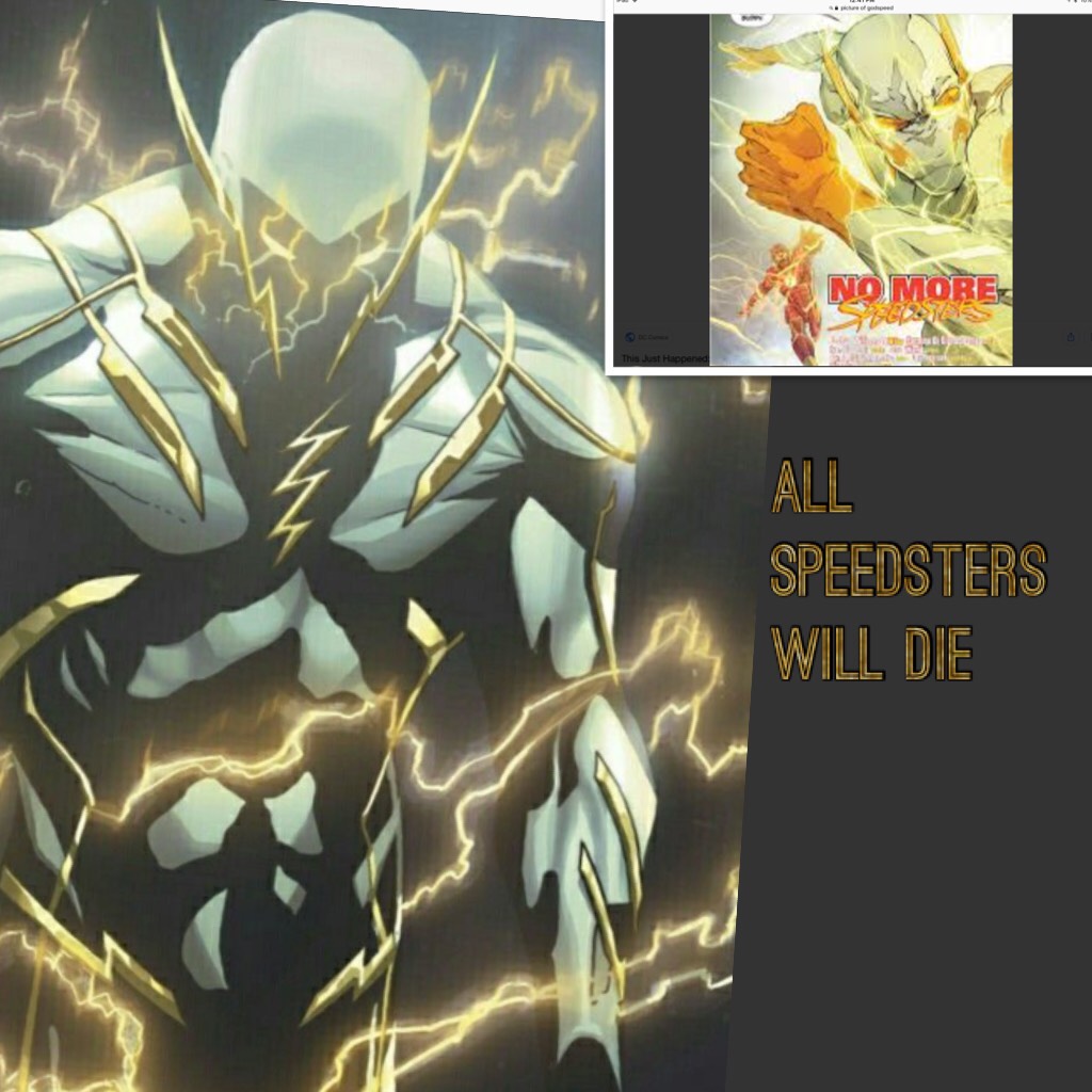 All speedsters will die by god speed