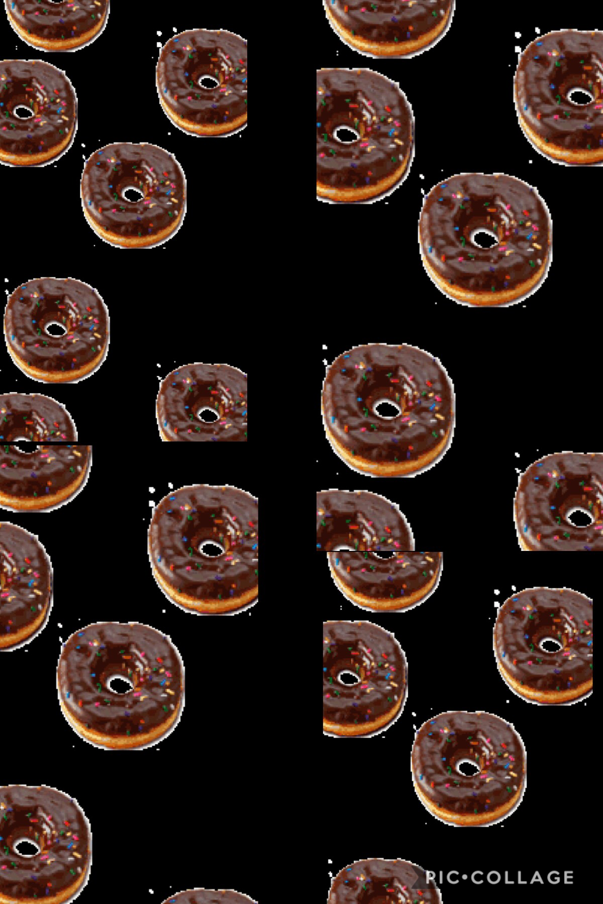 It's raining donuts 