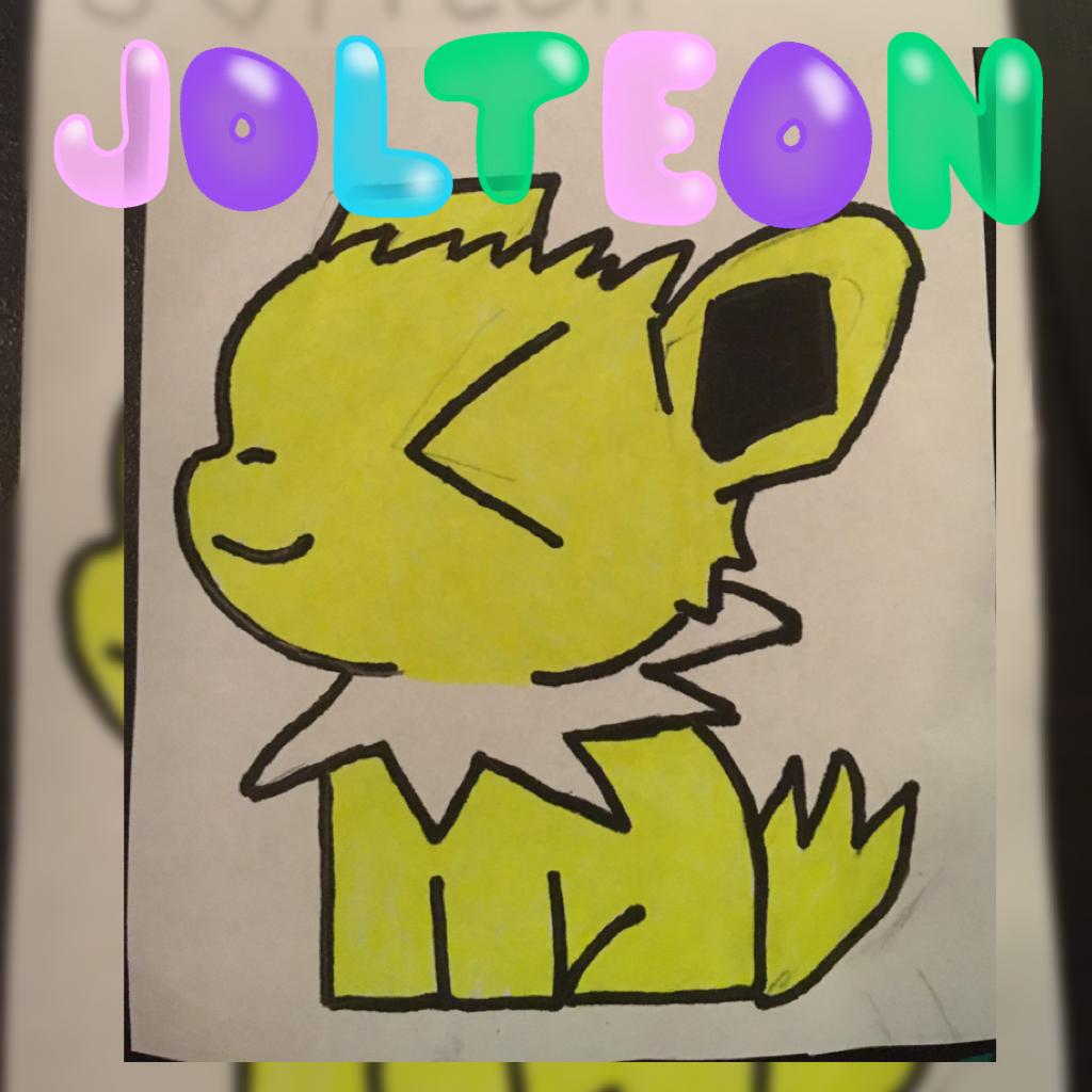 My New Drawing😄⚡️#Jolteon #Drawing