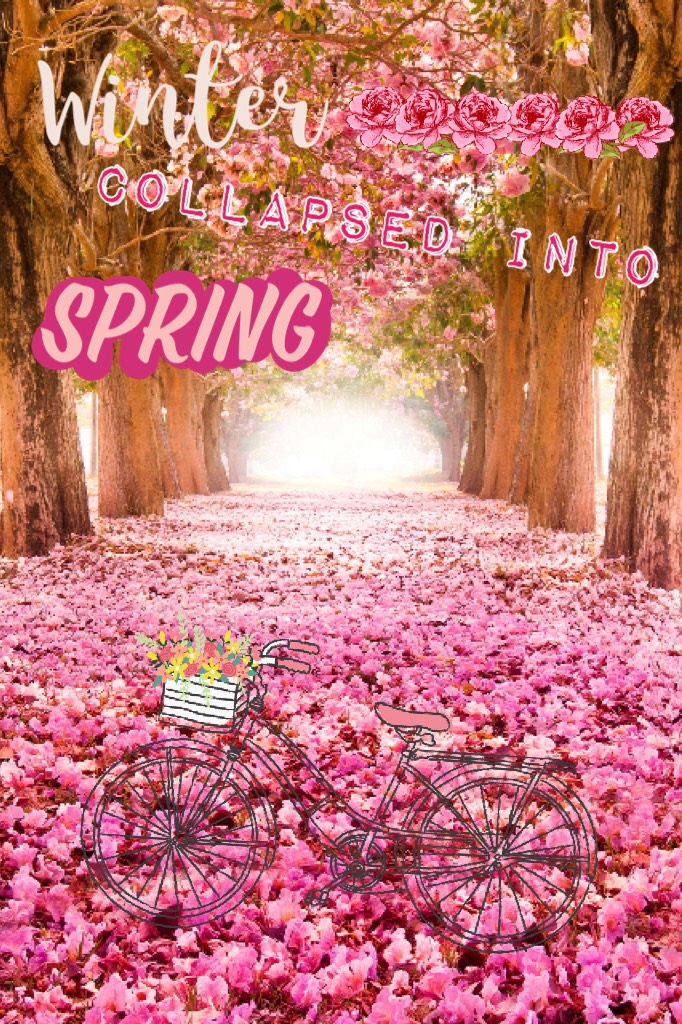      Sorry for posting...
Too late I completely forgot but 
       Happy spring 