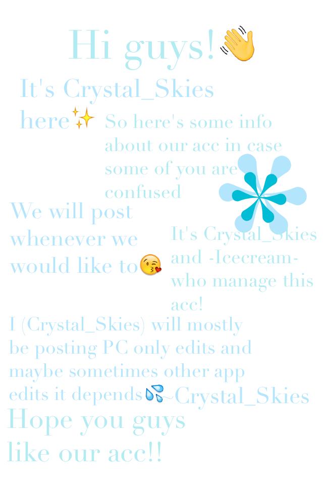 •CLARIFICATION COLLAGE• love you guys!!💕~Crystal_Skies💦✨