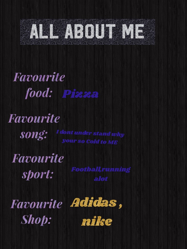 All about me