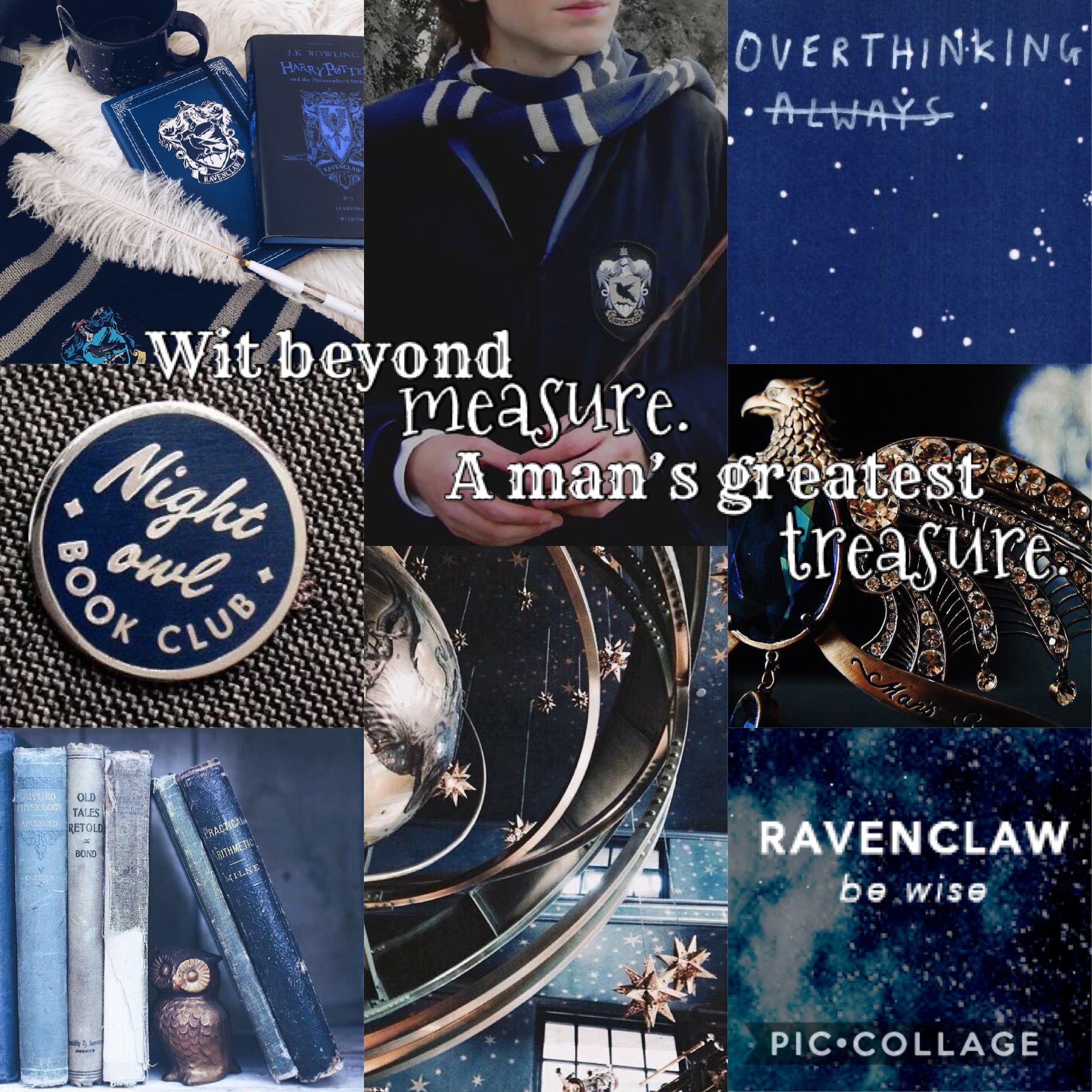 What’s your Hogwarts House? I’m Ravenclaw 💙🤍