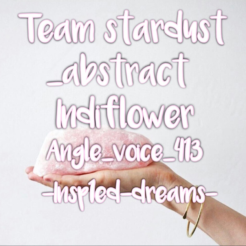 Team stardust!!💜🌟✨