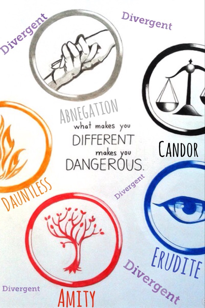 Fandom~ Divergent 
What makes you different makes you dangerous 