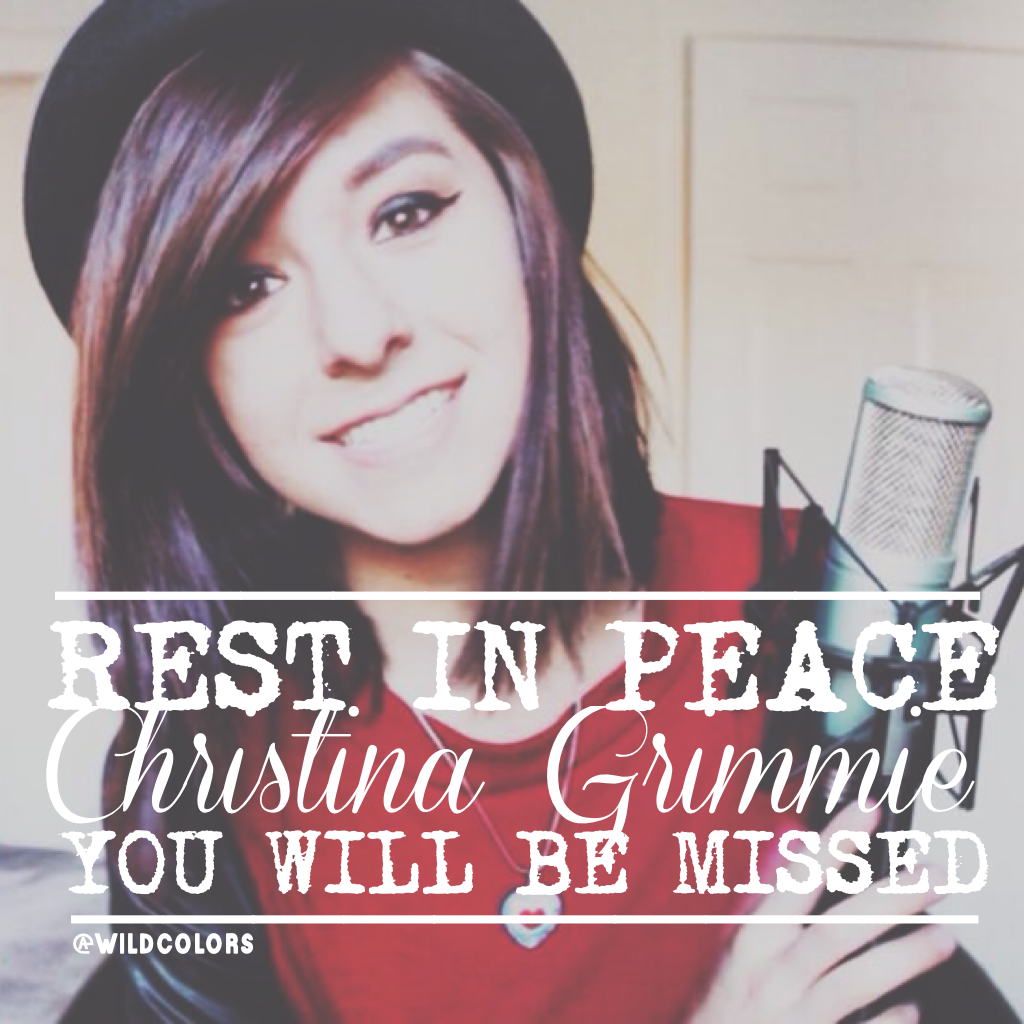 click 💔
tbh i was never a big fan of christina, but this tragedy has affected me. what person would want to take the life of such a beautiful, talented young woman? rip angel 😭💘