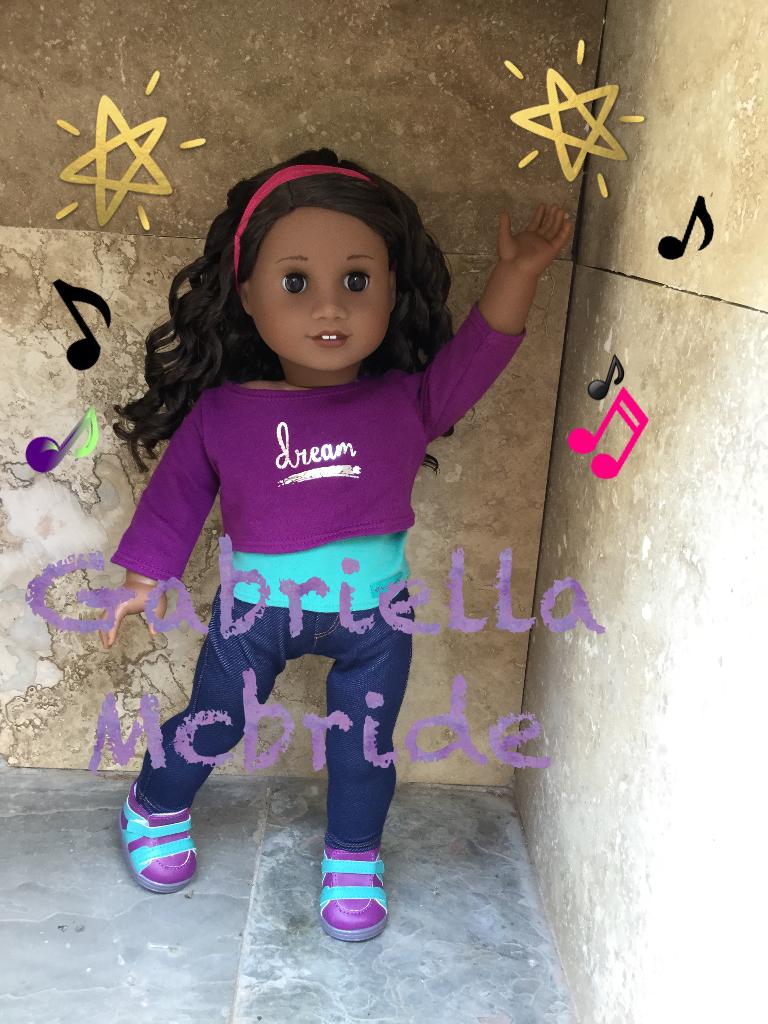 Meet Gabriella McBride, Gabby is the newest edition to the AGpandas45 family. Gabby loves to dance play instruments and right poems.