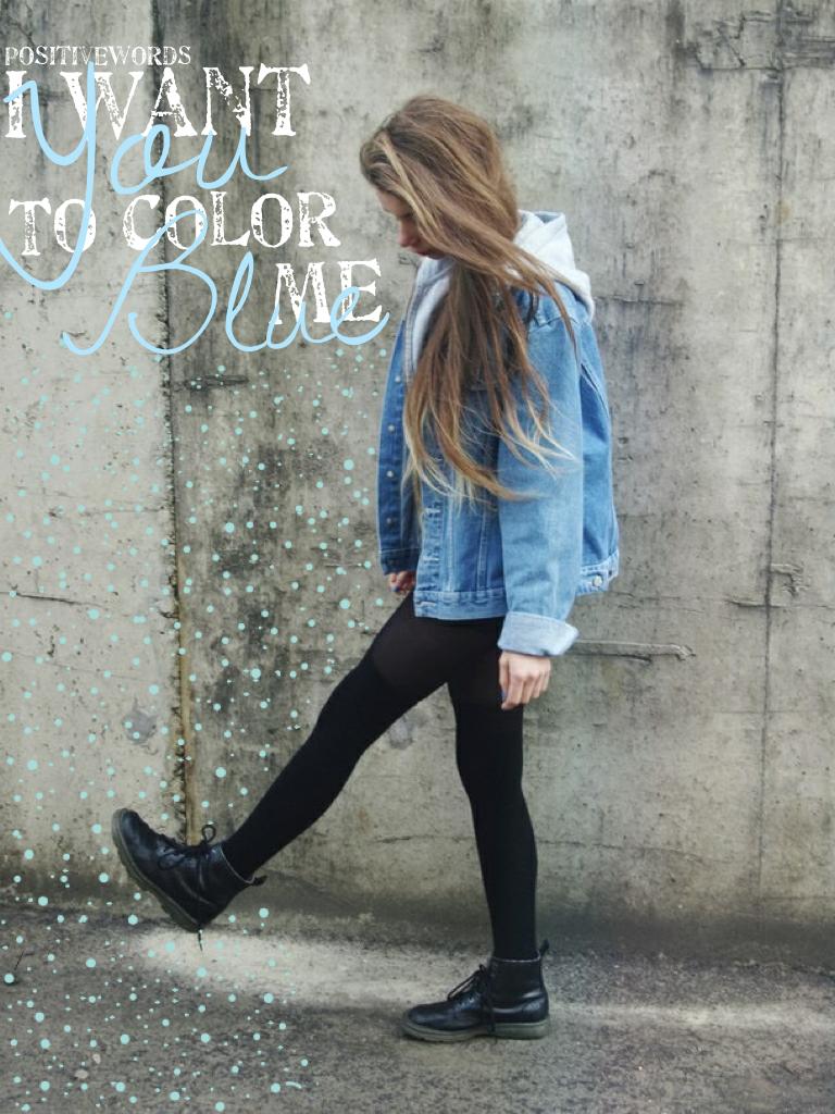 Color me Blue!!💙 Follow my blog acc PositiveWords-Blogs 