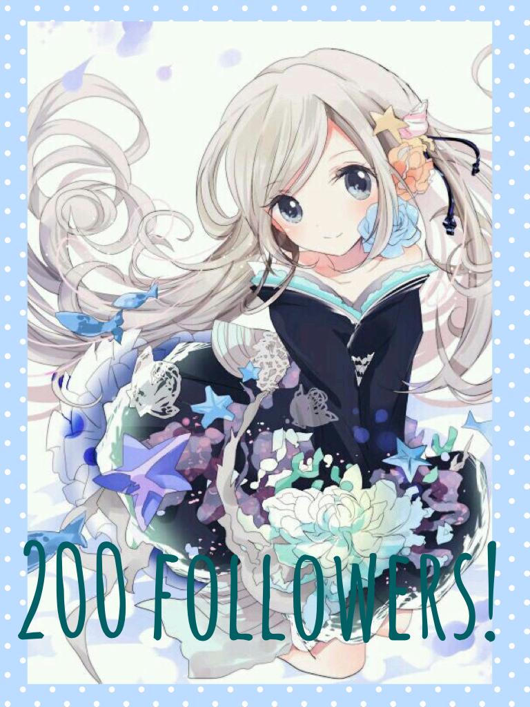 200 followers!