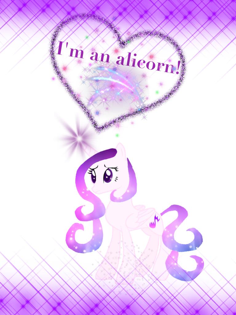 I'm an alicorn! Ooooh yea!!