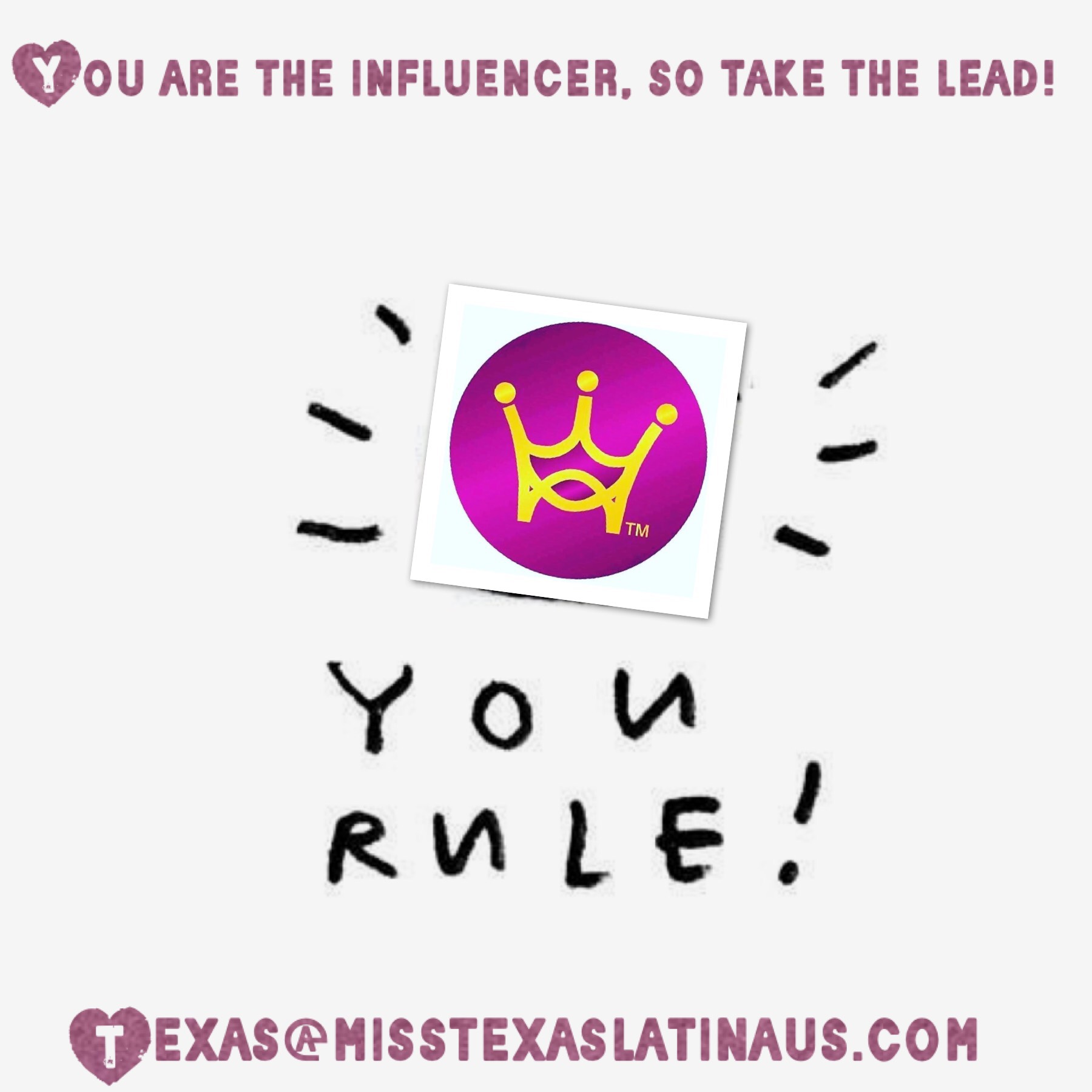 You Rule! Instagram : misstexaslatina 
Follow us!