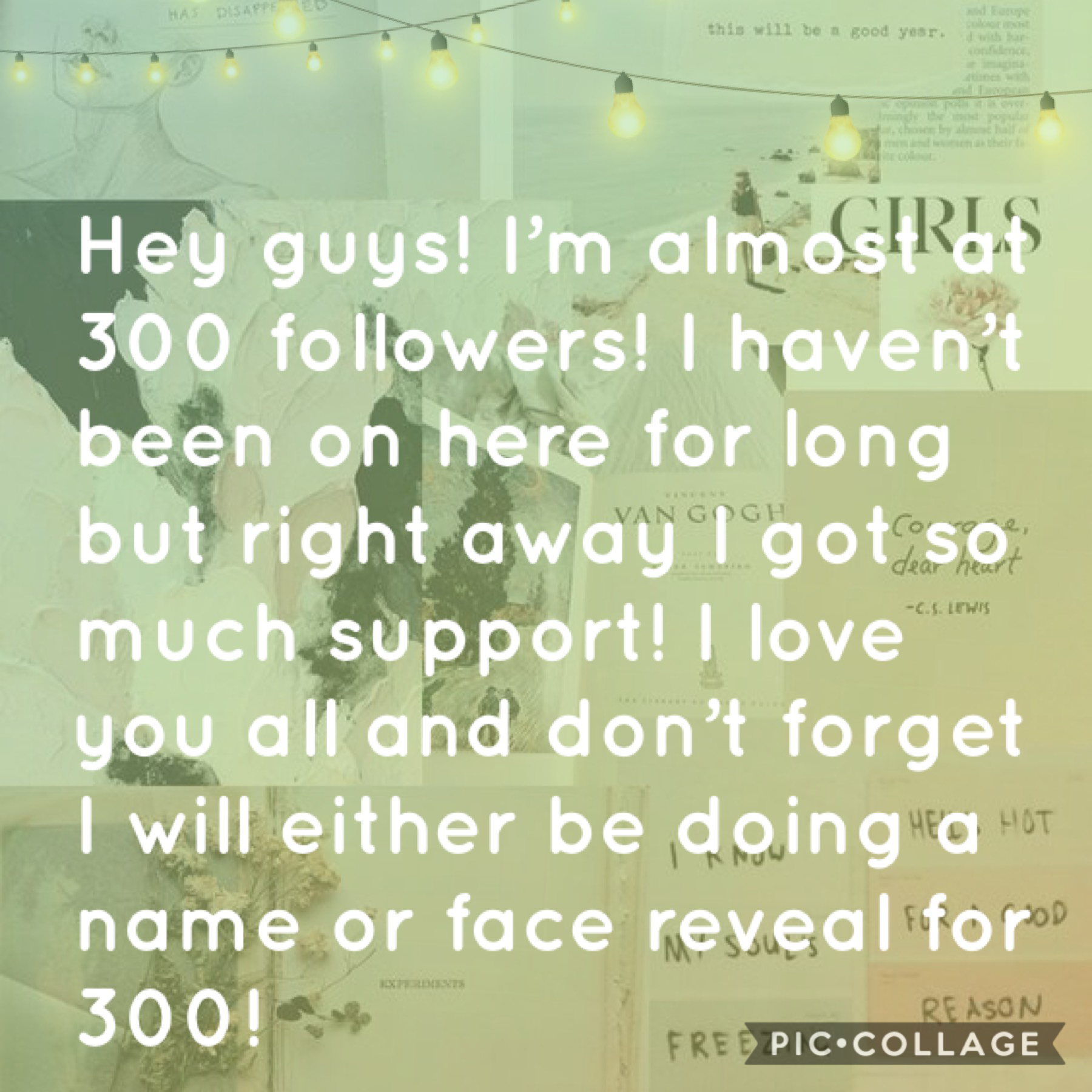 🎉 Tap🎉

I can’t believe I’m almost at 300! Thank you all so much ❤️