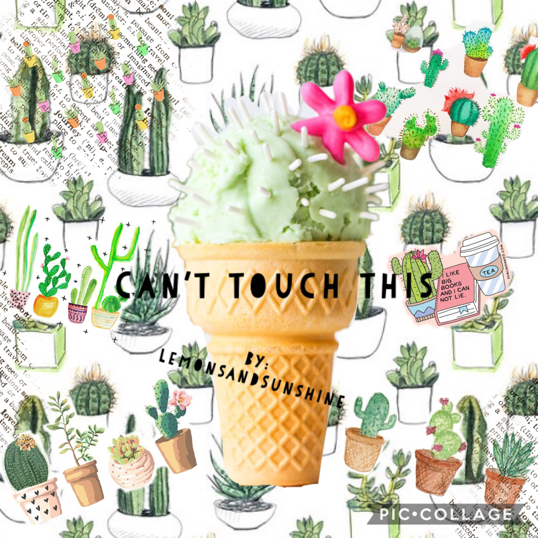 I’m craving some ice cream now, or should I say some cactus 🌵 ice cream