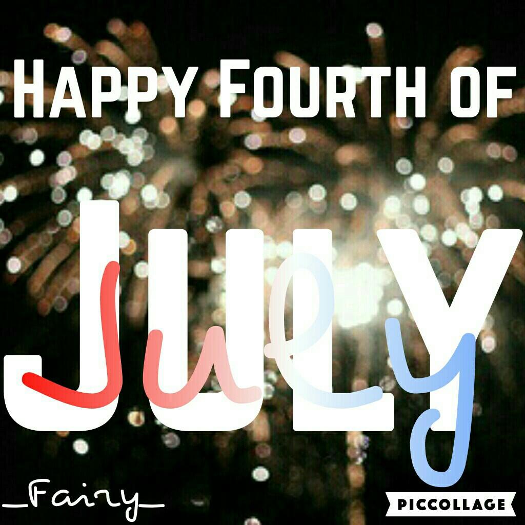 Happy Fourth of July 
let's get to 60 likes 
