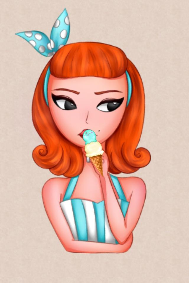 Lollipop to ice cream