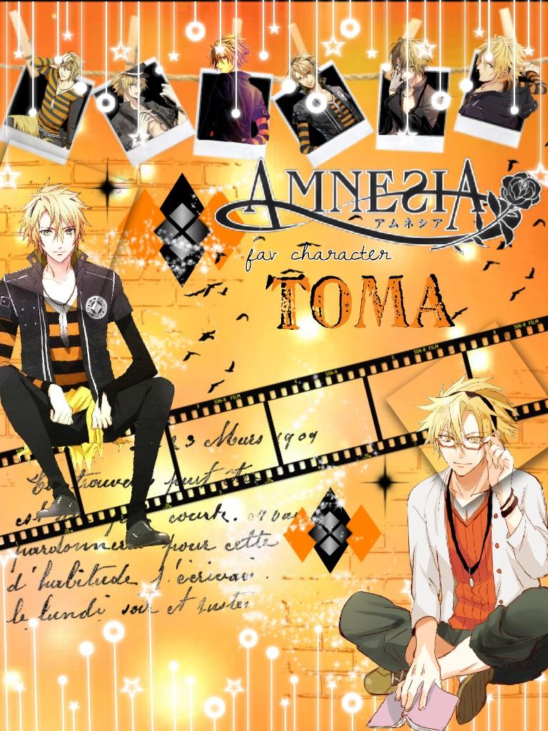 Fav character series: Amnesia - Toma 