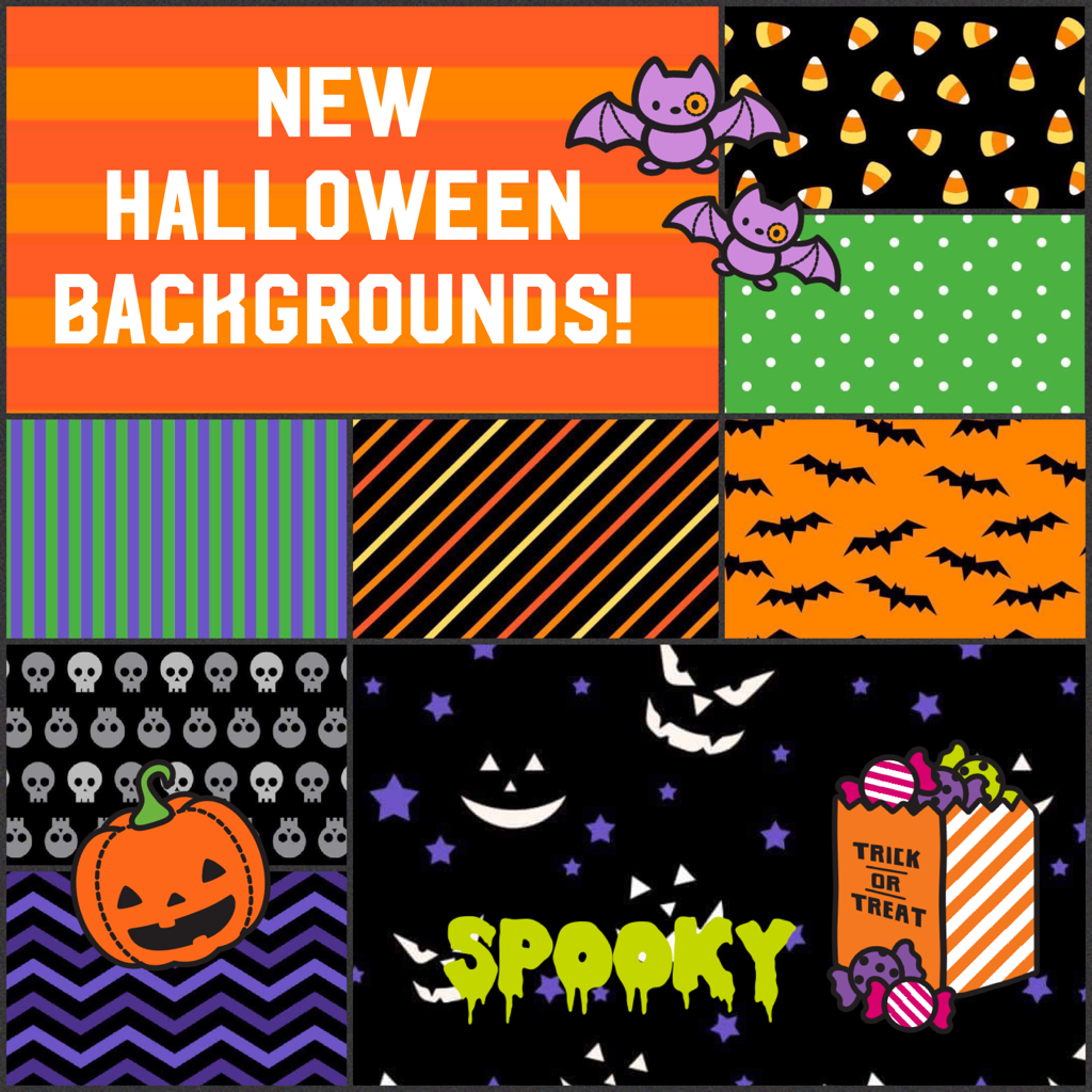 New
Halloween
Backgrounds!