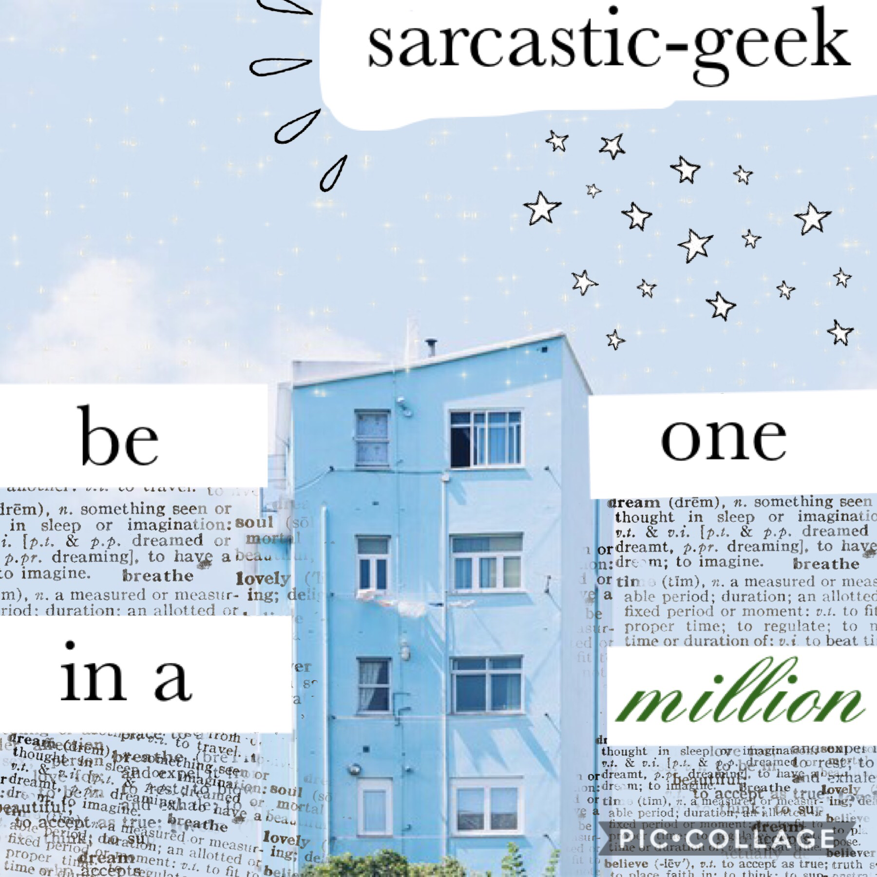 🤪Tap the silly emoji!🤪 



So... my name is sarcastic-geek because I’m a geek 🤓 and a little sarcastic. (under statement) I’m super sarcastic. Whatcha think about this collage?! I’m excited to see the comments!!! 😊