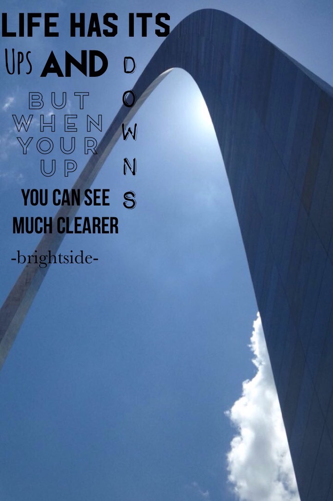 Tap

This is really bad but i tried to make a quote that went the pic. This is my pic btw i took it when i was at St. Louis over the summer