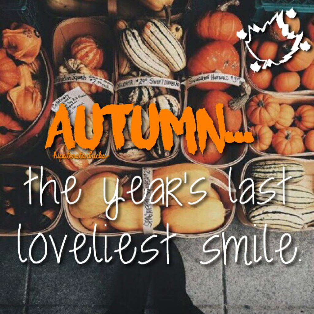 My favorite time of the year☺️🍂🎃