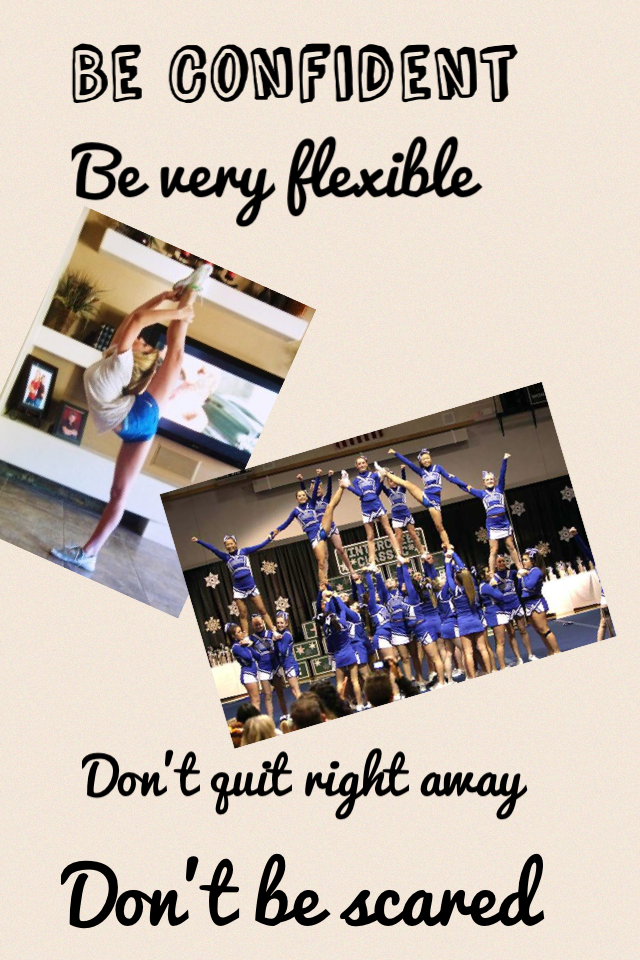 Tips for cheer 